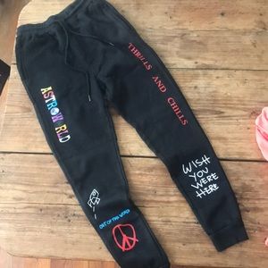 Travis scott Astroworld sweatpants